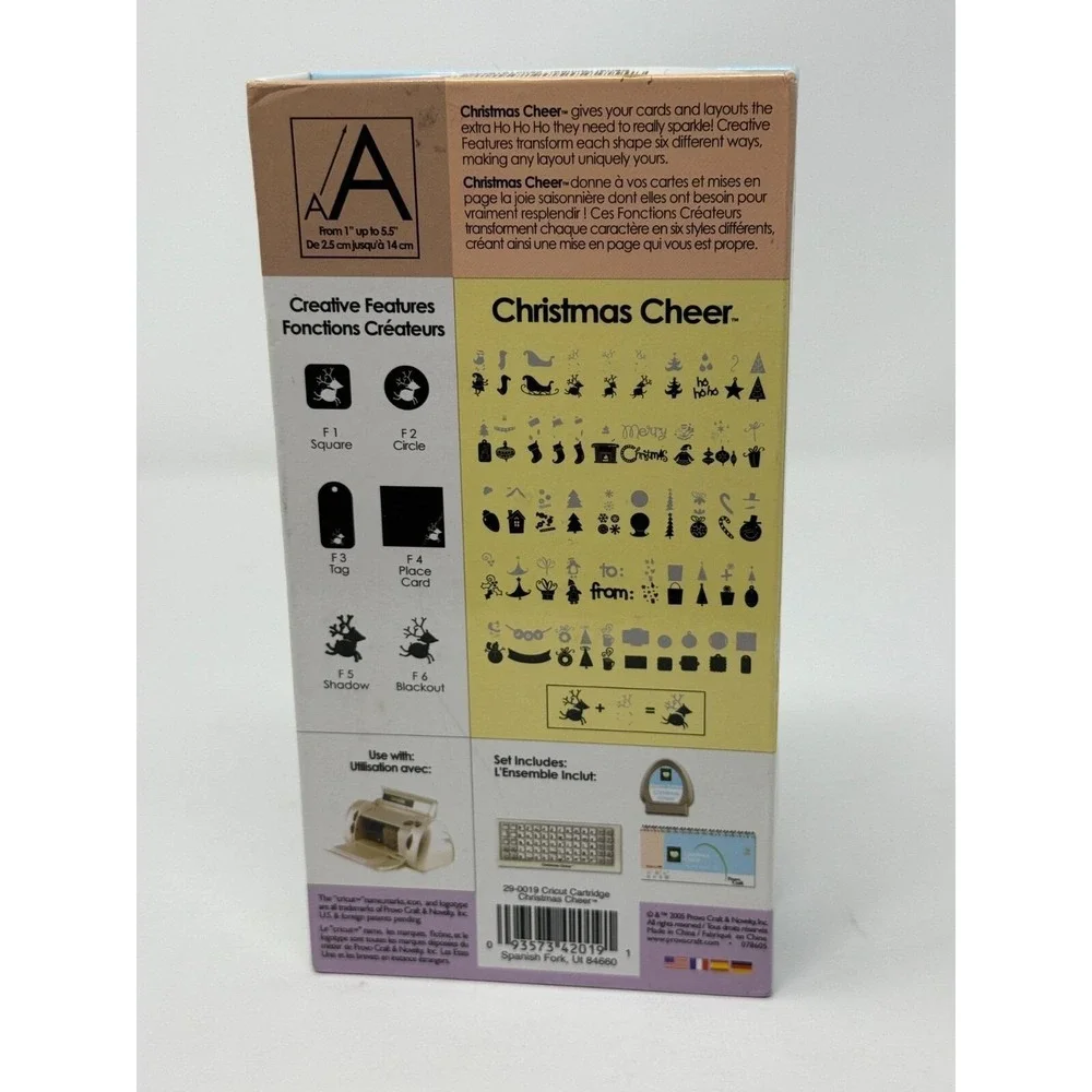Provo Craft cricut shapes